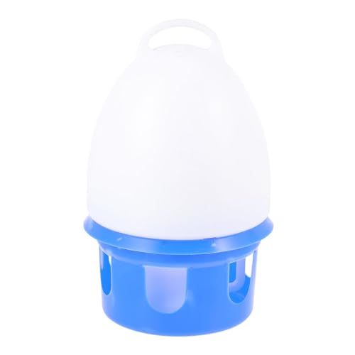 Toddmomy 1Stk Taubenkessel tränkebecken wasserbecken Tauben Trinkstation Tauben Wasserfass Taubentrinker Papageientränke wasserflasche Haustier Taube Vogel Wassertrinker PVC Blue von Toddmomy