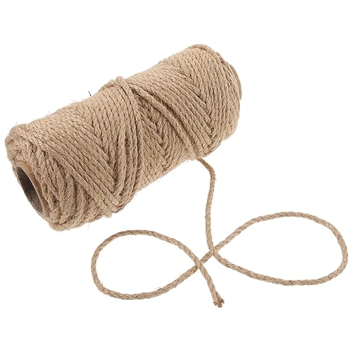 Toddmomy 1Stk Vintage Schnur Ersatz für Katzenkratzbaum hoher kratzbaum für Katzen DIY Katzenspielzeug DIY Seil bastelschnur Katzenkratzseil Katze kratzt Hanfseil dekoratives Hanfseil Sisal von Toddmomy