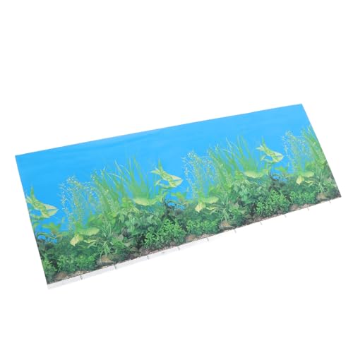 Toddmomy 1stk Aquarium Hintergrundpapier Automatisch Qualle Ozeanaufkleber Bausatz Conditioner Fischfutterautomat Geführtes Aquarium Schildkröten-lebensraum-Tank-Set Netz Gel Dickfilmpapier von Toddmomy