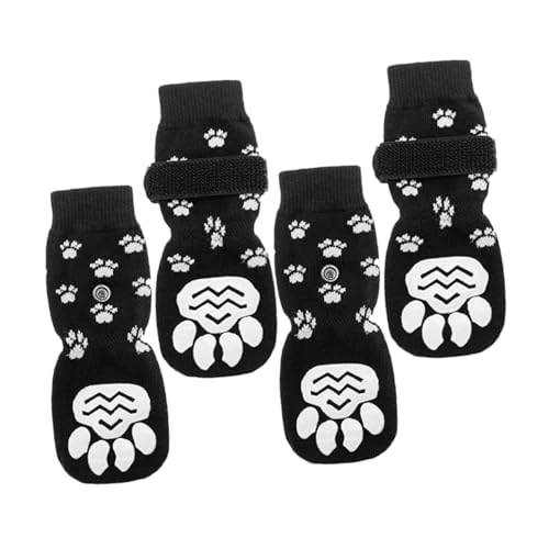 Toddmomy 2 Paar Anti-rutsch-hundesocken Keine Hundesocken Hundestiefel Zwinger Hundepullover Klein Hundezehengriffe Slipper-socken Anti-Hunde-socken Hundezubehör Socken Für Hund Nylon von Toddmomy