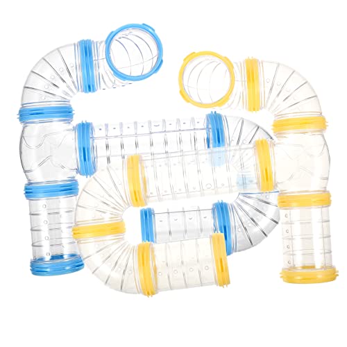 Toddmomy 2 Sets Hamster Röhren Set Kunststoff Hamster Tunnel Hamster Tunnel Röhre Hamsterkäfig Außen Durchsichtig Außen Kunststoff Hamster Tunnel Und Röhren Hamster Spielzeug von Toddmomy