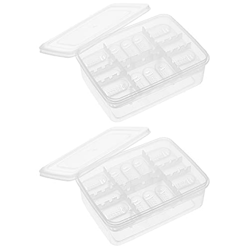 Toddmomy 2 Stück 16 Inkubation Sbox Für Krabbel Tiere Brutapparate Für Reptilieneier Reptilienthermostat Reptilien Inkubator Schlange Trennwand Für Aquarien Fischnetz Transparent Plastik von Toddmomy