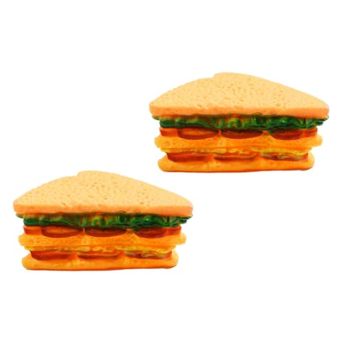 Toddmomy 2 Stück Beißspielzeug Für Hunde Sandwich Leckeres Abgabespielzeug Hundekauen Hündchen Weiches Hundespielzeug Tuff Hundekauspielzeug Puzzle- Für Welpen Haustier Klein TPE Toddmomy 2 Stück Beißspielzeug Für Hunde Sandwich Leckeres Abgabespielzeug Hundekauen Hündchen Weiches Hundespielzeug Tuff Hundekauspielzeug Puzzle- Für Welpen Haustier Klein TPE von Toddmomy