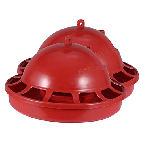 Toddmomy 2 Stücke Kükentrinker Hühnerwasserbecher Fütterungsausrüstung für Geflügel Wasserzufuhr Kükenstarter Geflügelbrunnen hühner gießbecher Tränke für Hühnertränke Kükenwasser rot Toddmomy 2 Stücke Kükentrinker Hühnerwasserbecher Fütterungsausrüstung für Geflügel Wasserzufuhr Kükenstarter Geflügelbrunnen hühner gießbecher Tränke für Hühnertränke Kükenwasser rot von Toddmomy