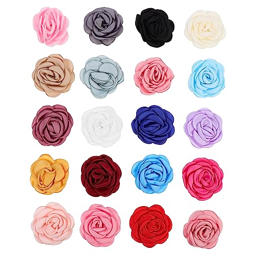 Toddmomy 20 STK Blumenhalsband Für Haustiere Welpen Hundehalsband Chiffonblumen Basteln Chiffon Blumen Haustierhalsband Haustiere Blumenschleifen Stoff von Toddmomy