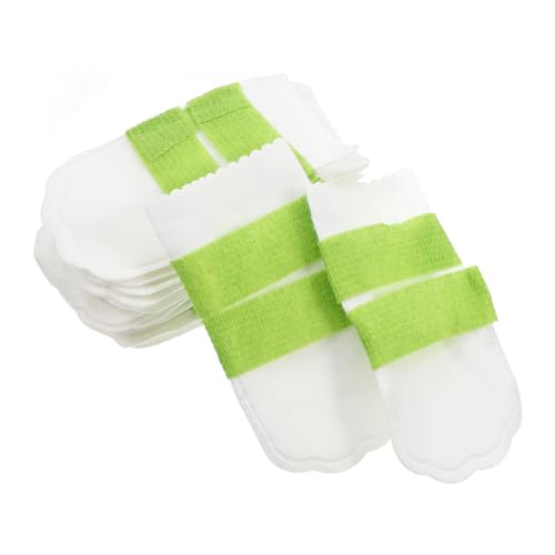 Toddmomy 20st Hundeschuhe Für Regen Regenstiefel Für Hunde Welpenstiefel Pfotensocken Für Hunde Hundestiefel Wasserdicht Pfotenabdeckungen Für Hunde Schuhe Für Hunde Vlies Light Green von Toddmomy