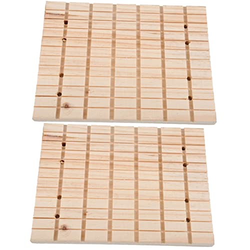 Toddmomy 2 Stücke Holz Schleifplatte für Kaninchen und Kleine Haustiere Kratzbrett zur Krallenpflege Krallenzubehör für Chinchillas Meerschweinchen und Toddmomy 2 Stücke Holz Schleifplatte für Kaninchen und Kleine Haustiere Kratzbrett zur Krallenpflege Krallenzubehör für Chinchillas Meerschweinchen und von Toddmomy