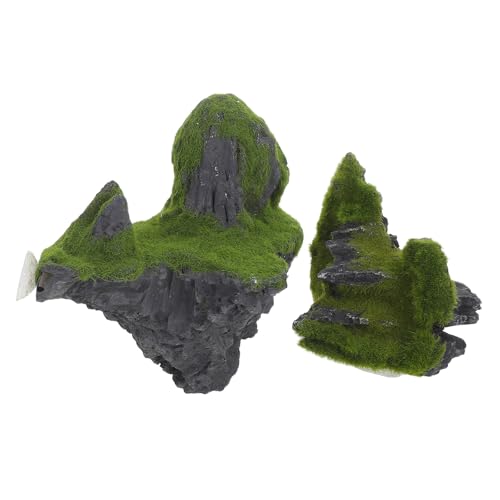Toddmomy 2ps Aquarium Mountain View Ornamente Großes Aquarium Felsen Landschaftsbau Dekorationen Baum Loch Brücke Brücke Dekoration Toddmomy 2ps Aquarium Mountain View Ornamente Großes Aquarium Felsen Landschaftsbau Dekorationen Baum Loch Brücke Brücke Dekoration von Toddmomy