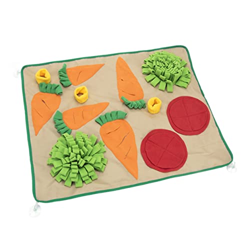 Toddmomy 3 STK Pet Sniffing Pad Puzzle-Spielzeug zum Füttern von Hunden Hundegeruchsmatte schnüffelmatte für Hunde Hunde-intelligenzspielzeug Haustier Spielzeuge Slow-Food-Matte für Hunde von Toddmomy