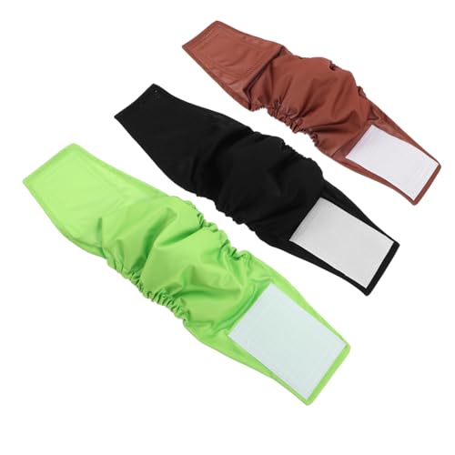 Toddmomy 3stücke Teiliges Waschbare Bauchbänder Für Kleine Rüden Komfortable Passform Für Hunde Mit Taillenumfang Für Drinnen Und Draußen Wiederverwendbar Und Hochabsorbierend Toddmomy 3stücke Teiliges Waschbare Bauchbänder Für Kleine Rüden Komfortable Passform Für Hunde Mit Taillenumfang Für Drinnen Und Draußen Wiederverwendbar Und Hochabsorbierend von Toddmomy