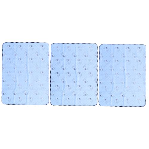 Toddmomy 3 STK wasserdichte Wickelunterlage für Haustiere (blau) matratzenschutz Umweltfreundliche Urinmatte Hundepipipads extra groß Windel Hunde-PIPI-Pads -PIPI-Pads waschbar Urin-Pad von Toddmomy