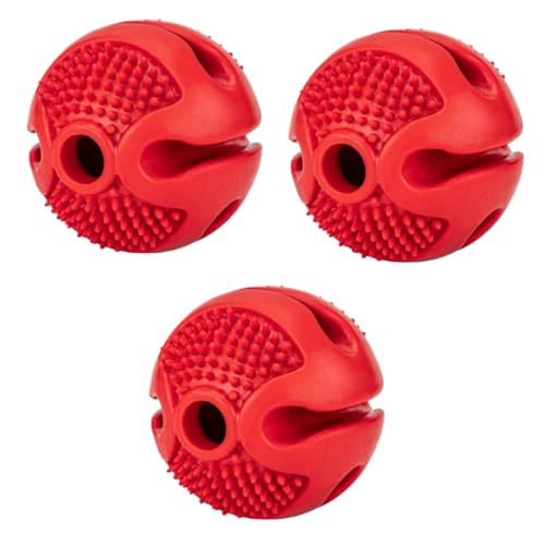 Toddmomy 3St Haustier undichter Ball Slow Feeder Hundespielzeug Hunde welpen kauspielzeug Interactive Dog Toys interaktives Spielzeug Spielzeuge Schnüffelball für Haustiere Bissfest Spender von Toddmomy