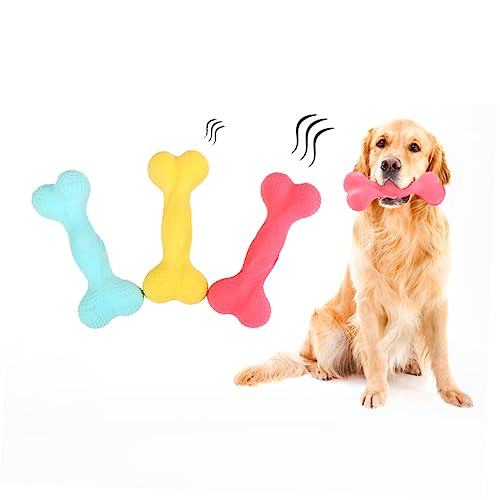 Toddmomy 3St Hundebissspielzeug Hund zahnbürste Haustier quietschend Hundespielzeug Kauspielzeug für Hunde kauen Dog chew Toy hundekauspielzeuge hundspielzeug Dog Toys Hund spielt von Toddmomy