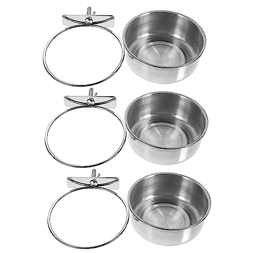 Toddmomy 3Stücke Teiliges Vogel Fütterungsbecken aus Papagei Wasser und Futterschalen Praktischer Vogel Lebensmittelspender für Käfige Toddmomy 3Stücke Teiliges Vogel Fütterungsbecken aus Papagei Wasser und Futterschalen Praktischer Vogel Lebensmittelspender für Käfige von Toddmomy