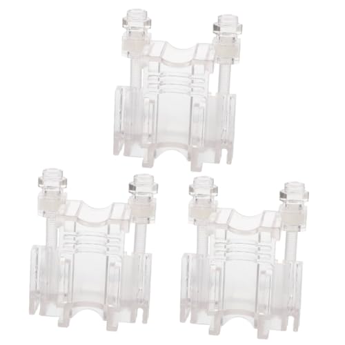 Toddmomy 3st Clip Für Wasserrohre Werkzeuge Für Aquarien Aquariumzubehör Schlauchschellen Für Aquarien Aquarium-rohrhalter Halter Für Wasserschläuche Halteklammern Ausrüstung Acryl Glas von Toddmomy