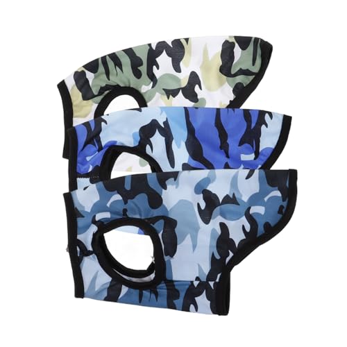 Toddmomy 3st Haustierweste Tarnweste Für Welpen Tarnweste Für Hunde Hundebekleidung Haustier-Camouflage-Shirt Welpenweste Haustierbekleidung Polyester von Toddmomy