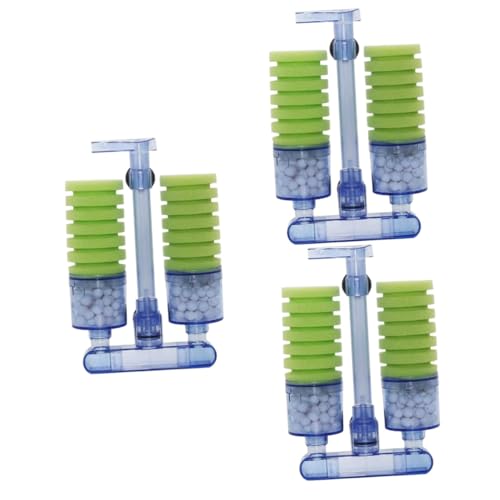 Toddmomy 3st Wandmontierter Filter Wasser-biofilter Biochemischer Schwammfilter Krugwasser Aquarienwasser Filter Zubehör Für Fischbecken Aquarium Sieb Wasserfilter Biochemische Baumwolle von Toddmomy