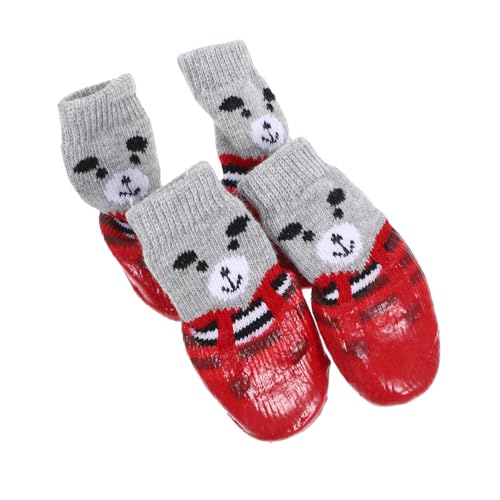 Toddmomy Hundesocken Katzensocken Cartoon-Muster für Outdoor-aktivitäten von Toddmomy