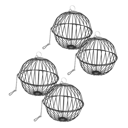 Toddmomy 4 Stück Kaninchen-heu-futterball, Hasen-Gras-Kugel, Kaninchen-futterspender von Toddmomy