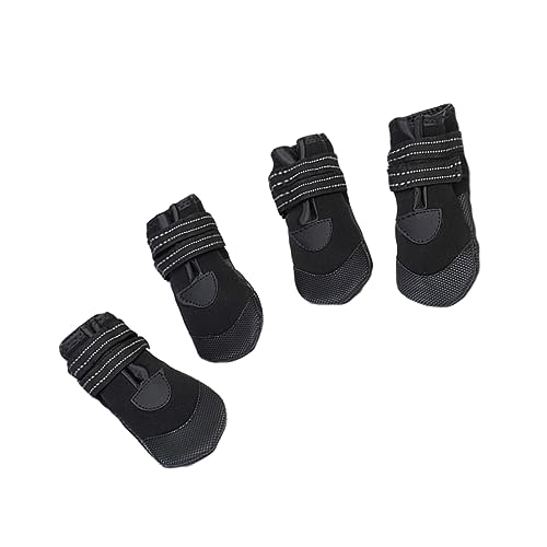 Toddmomy 4Pcs Haustier Regenschuhe Welpe Haustiere Auto Stiefel Hundeschutz Abdeckung Hund Sandalen Für Hunde wasserdichte Hunde Schuhe Socken Pfoten Hören von Toddmomy