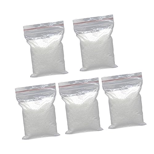 Toddmomy 5 Packungen Fischtankdekoration Fischbecken weißer Sand Bausatz Luft Schwimmbad weißer Aquariensand hochzeitsdeko hochzeitsdeco Terrarium Dekoration bastelsachen Sanddekoration von Toddmomy