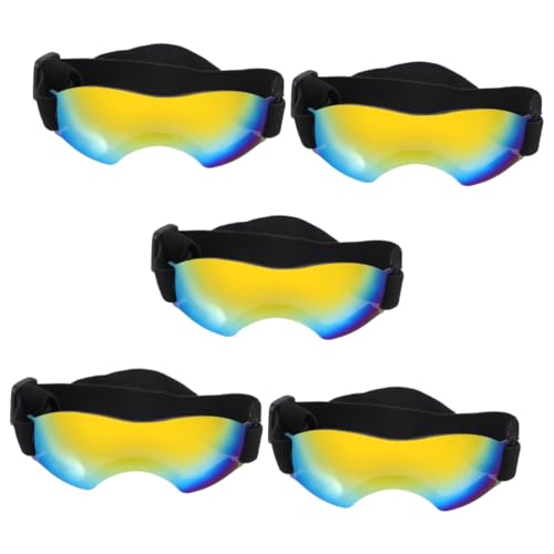 Toddmomy Plastikgläser 5St Haustier Brille Haustierzubehör Gläser Hundebrille für kleine Hunde Hund Sonnenbrille Mittlere Größe Katze Brille mittlere und kleine Hunde Kleiner Hund STK von Toddmomy