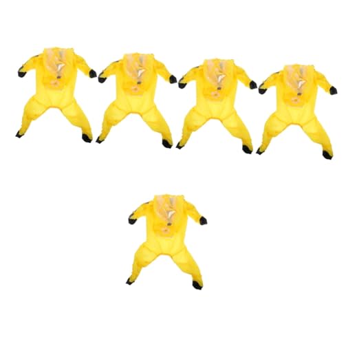 Toddmomy 5St Hund Regenmantel Welpe eins sie Hunde-Sweatshirts Hundekleider Hundeoveralls Hunde Regenmantel Hunde Regenjacke Hunderegenmäntel für große Hunde Hunderegenmantel Polyester-TAFT von Toddmomy