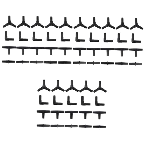 Toddmomy 60 Stück T Adapter Luftschlauch Adapter Für Aquarien Luftschlauch Y Förmiger Schlauch Zubehör Schlauchtülle Aquariumzubehör von Toddmomy