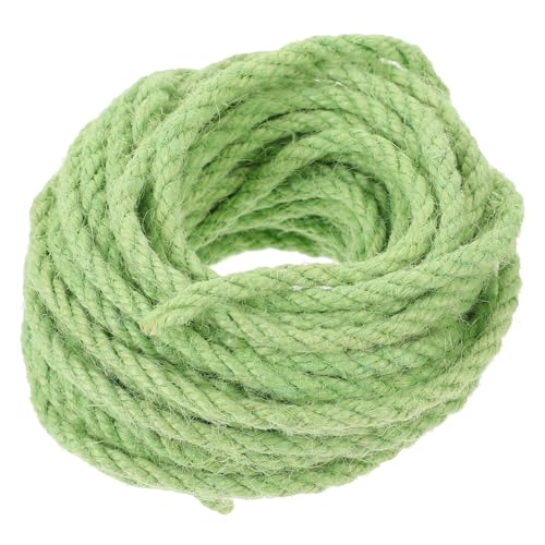 Toddmomy 6mm Sisal Seil Für Katzen 10m DIY Kletterseil Für Katzenkratzbaum Hochwertiges Hanfseil Als Katzenzubehör Für Haustiere von Toddmomy