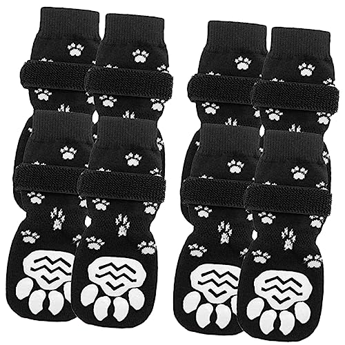 Toddmomy 8St Hundesocken pet Supplies hundepflege Hunde Socke kleines hundezubehör waschbare Welpensocken Tragbare Socken für Haustiere Wiederverwendbare Welpensocken Reine Baumwolle von Toddmomy