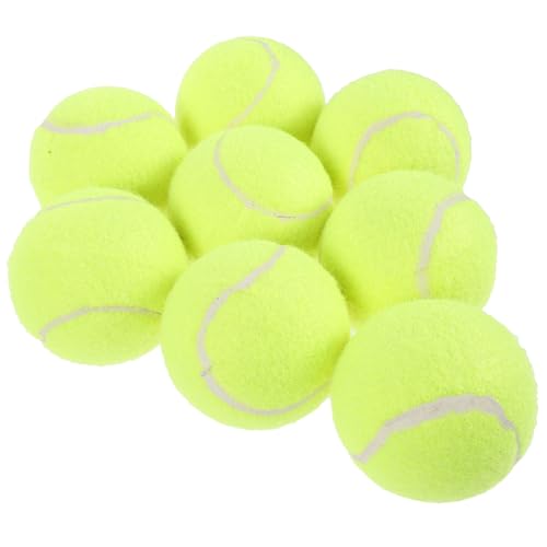 Toddmomy 8st Tennis Trainieren Spielzeugbälle Für Hunde Hundespielzeug Masse Multifunktions-tennisbälle Interaktives Hundespielzeug Tennisbälle Im Freien Tennisbälle Für Anfänger Gummi von Toddmomy