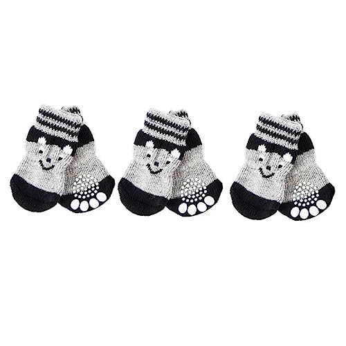 Toddmomy 9 Paar Hundeschuhsocken Aus Baumwolle rutschfeste Hundeschuhe von Toddmomy