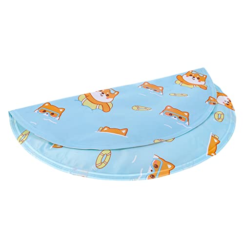 Toddmomy Eismatte Für Haustiere Katze Hängematte Bett Weiden Haustier Hundedecke Katzen Wärmebett Hündchen Großes Hundebett Hundebetten Katzenbett Aus Stroh Katzenbetten Wurf PVC Sky-Blue von Toddmomy