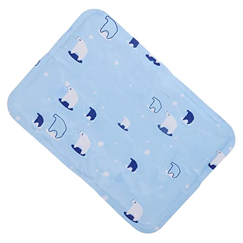 Toddmomy Eismatte Für Haustiere Sommer Hundebox Pad Haustier Kühles Eisbett Sommer Hundebett Kühlkissen Für Hunde Hundenest Kaninchen-kühlkissen Sommerhaustierbett PVC- von Toddmomy