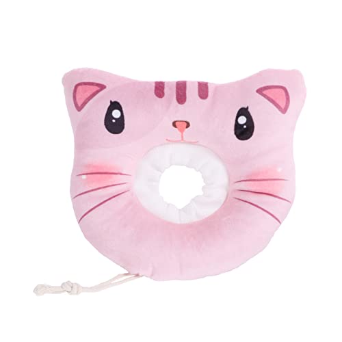 Toddmomy Elizabeth-Kragen für Haustiere -Erholungskegel Glocke katzenhalsband Katze für die Wundheilung bei Haustieren PP Baumwolle Rosa von Toddmomy