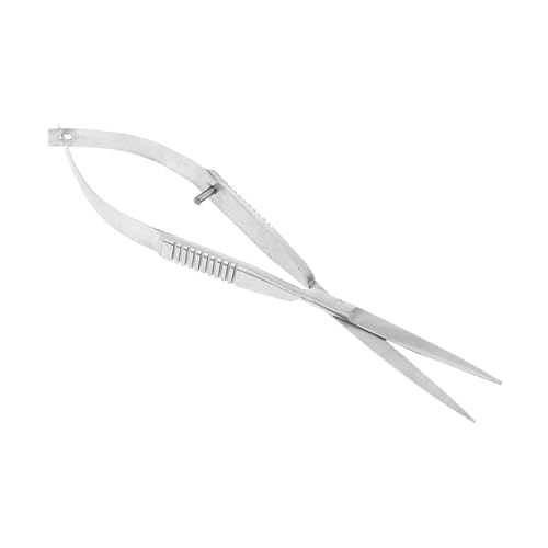 Toddmomy Federschere Aquarienwasserwechselpumpe Schildkröten-Aquarium Aquarienfischnetz Vakuum absaugen Aquarium Scissors Aqua-Plant Scissors Aquarienschere Aquariumzubehör Rostfreier Stahl von Toddmomy