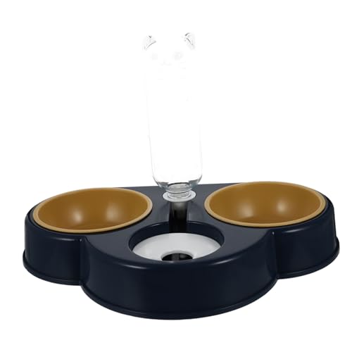 Toddmomy Fressnapf plastikschalen plastikschüsseln Pet Feeding Equipment wasserspender Katzen kunststoffschüssel Hund Kiste Trinknapf für Haustiere Wassernachfüllnapf für Haustiere pp Blue von Toddmomy