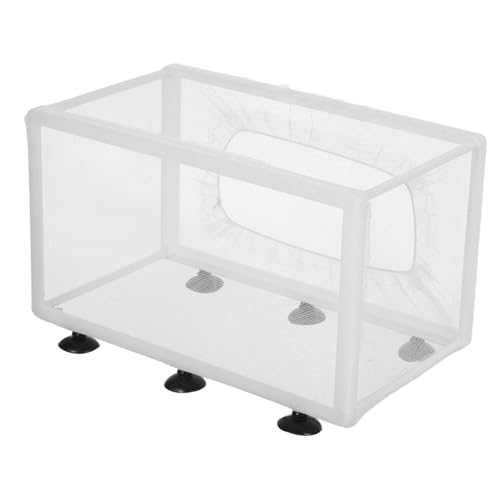 Toddmomy Großes Fischnetz Aufzuchtbecken mit Saugnäpfen Fisch Isolationsbox für Aquarium zur Sicheren Fischbrut und Besseren Überlebensrate Toddmomy Großes Fischnetz Aufzuchtbecken mit Saugnäpfen Fisch Isolationsbox für Aquarium zur Sicheren Fischbrut und Besseren Überlebensrate von Toddmomy