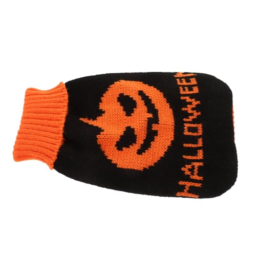 Toddmomy Halloween-Hundepullover Strickwaren für Hunde entzückende hundekleidung Heimtierbedarf Dog Costume hundekostüme für Hunde dekorative Hundebekleidung Warmes Welpenkostüm Wollacryl von Toddmomy