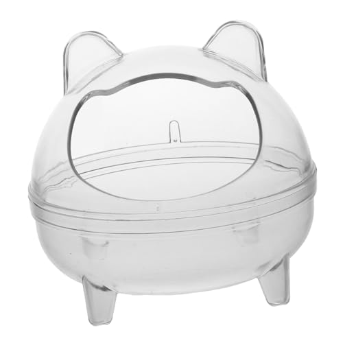 Toddmomy Hamster Sandbad Box Praktische Badezimmerlösung Für Kleine Haustiere Mit Süßem Bären-Design Komfortablem Badetunnel Und Vielseitiger Nutzung Als Toilette Für Hamster Und Toddmomy Hamster Sandbad Box Praktische Badezimmerlösung Für Kleine Haustiere Mit Süßem Bären-Design Komfortablem Badetunnel Und Vielseitiger Nutzung Als Toilette Für Hamster Und von Toddmomy