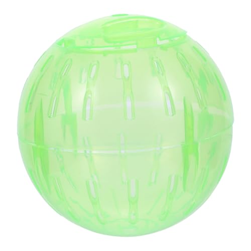 Toddmomy Hamster-Gymnastikball Tank Haustier Hund Plattformen Für Hamster Frettchen Meerschweinchen Rampe Welpenspielzeug Plüsch Wegbringen Schweine Puzzle Heu Rad Light Green Abs von Toddmomy