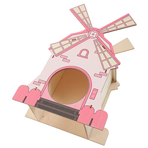 Toddmomy Hamsterhaus aus Holz Verschleißfestes Versteck für Kleintiere für Hamster und Mäuse Gemütliches und Spielhaus Drinnen Toddmomy Hamsterhaus aus Holz Verschleißfestes Versteck für Kleintiere für Hamster und Mäuse Gemütliches und Spielhaus Drinnen von Toddmomy