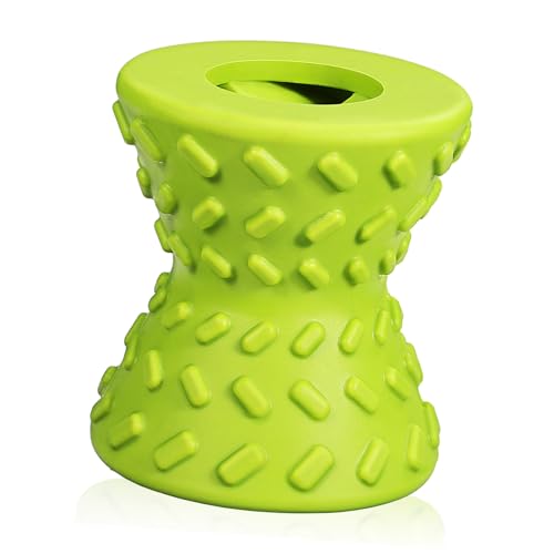 Toddmomy Hantel-Feeder Hundespielzeug Puzzle- für Welpen Interactive Dog Toys interaktives Hunde-Puzzle- zur Abgabe von Leckereien für Hunde Gummi von Toddmomy