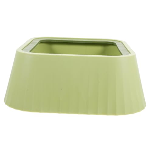 Toddmomy -Spill Bowl Splash Pet Feeder Robuste Ausführung Grün Für Katzen Hunde von Toddmomy