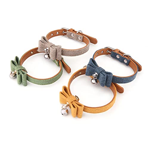 Toddmomy Haustier Hundehalsband Heimtierbedarf Hundefilzhalsband Haustierhalsband Glocke Hundehalsband Haustierglockenhalsband von Toddmomy