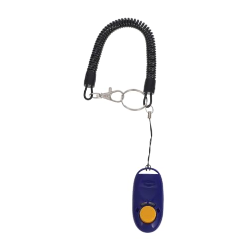 Toddmomy Haustier-Trainer-clicker Haustierklicker Für Katzen Clickertrainer Für Hunde Clicker-Tool Für Das Haustiertraining Trainingsgerät Für Haustiere Clicker-Hund Hundeklicker Abs Blue von Toddmomy