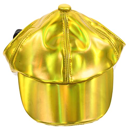 Toddmomy Haustier-baseballmütze Bierhundehüte Hund Ball Kappe Helm Für Kleine Hunde Ohrenschützer Für Hunde Eimerhüte Für Hunde Haustierhut Kappen Hut Für Haustierkostüme Dackel Pu Yellow von Toddmomy