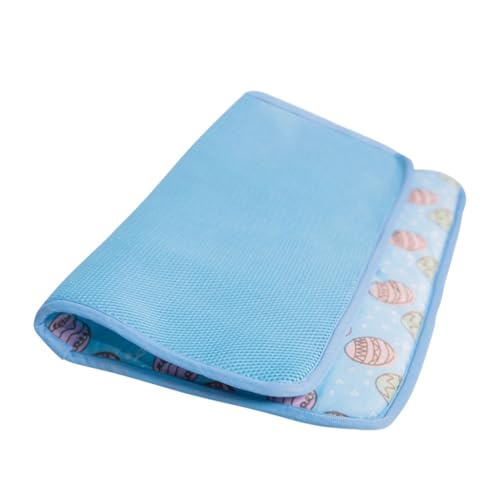 Toddmomy Haustier kühle Unterlage Kühlkissen für Welpen Haustier selbstkühlend Hund schlafunterlage Kühlung haustierbett pet Bed schlafmatte Hundematte Sommerunterlage für Katzen Stoff Blue von Toddmomy