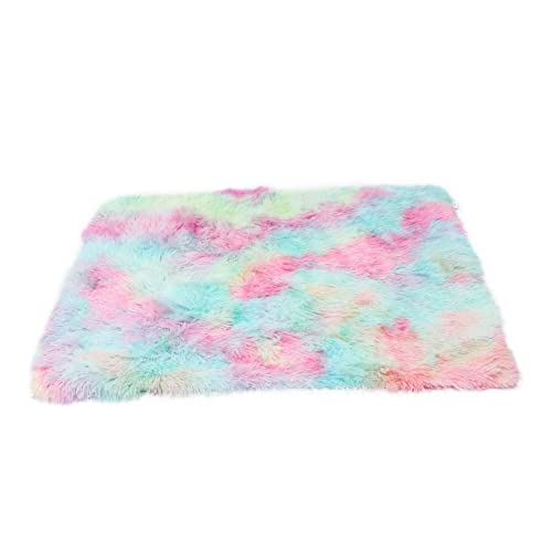 Toddmomy Haustierdecke Plüschdecke Hundebett Hundematte Nestdecke Für Haustiere Gestrickte Zwinger Für Hunde Kühldecke Schlafkissen Für Welpen Sofa-haustiermatte Hundekäfig Plüsch- Rosa von Toddmomy