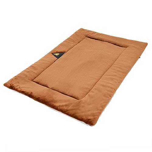 Toddmomy Haustiermatte Hundebetten Wasserdichtes Hundebett Im Freien Hundebett Waschbar Warmes Hundebett Katzenbett Wärmekissen Für Hunde Haustierbett Welpe Hundematratze Flanell Brown von Toddmomy